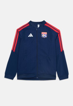 adidas Performance, OLYMPIQUE LYONNAIS TIRO COMPETITION PRESENTATION JACKET UNISEX - Μπουφάν προπόνησης - navy blue/pure ruby