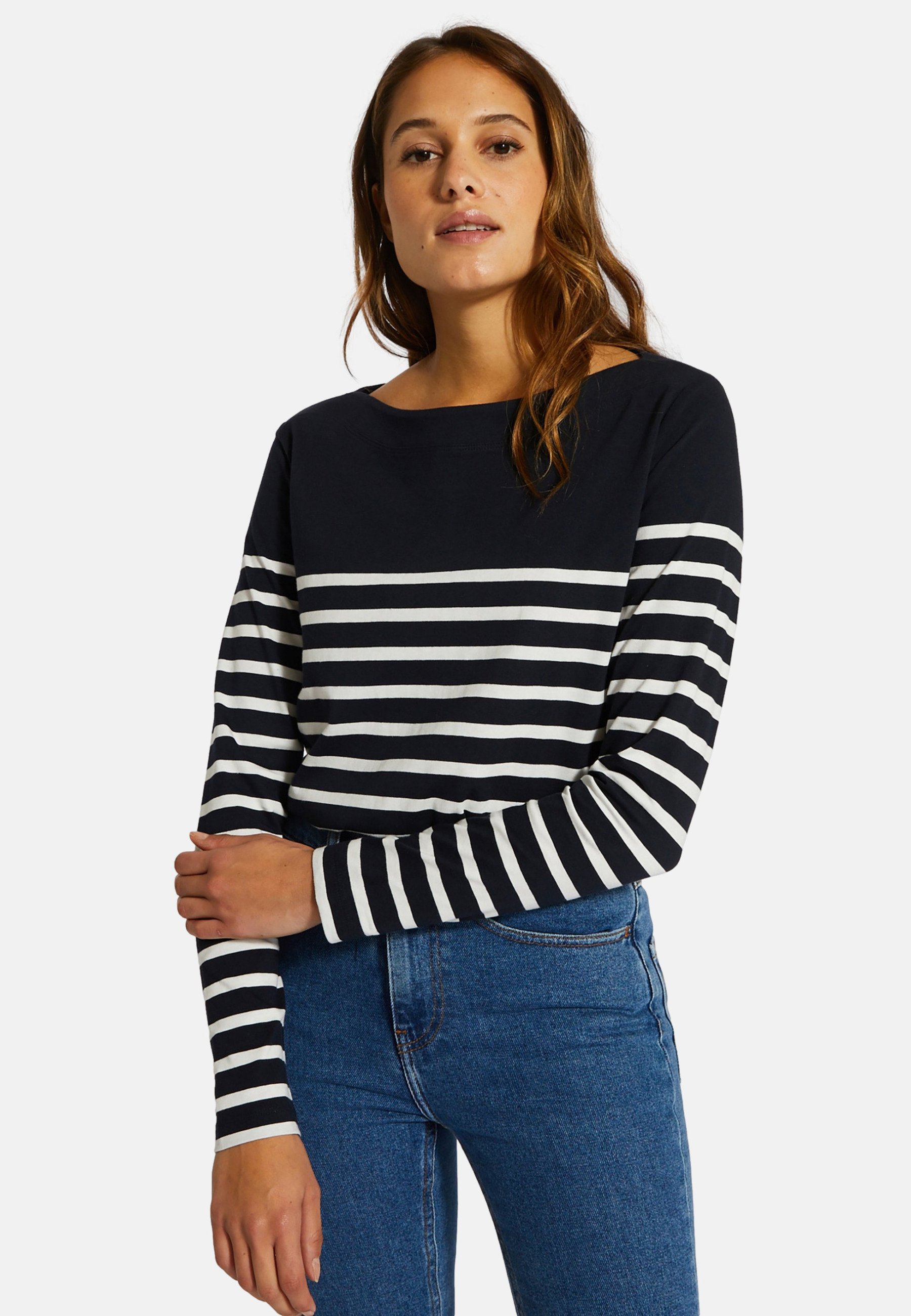 Monoprix MARINIÈRE T-shirt à manches longues marine/bleu