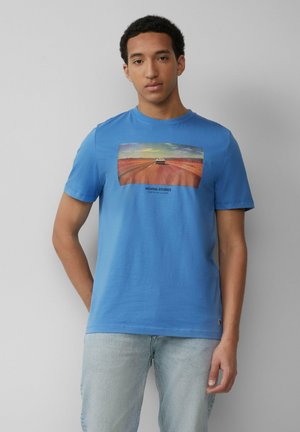 T-shirt print - royalblau