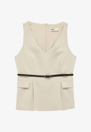 Koton, SLEEVELESS - Bluse - brown