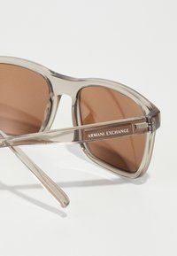 Armani Exchange Gafas de sol - shiny transparent brown/brown mirror