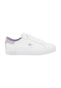Lacoste POWERCOURT 224 - Zapatillas - wht/lt purp