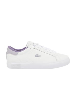 Lacoste POWERCOURT 224 - Zapatillas - wht/lt purp
