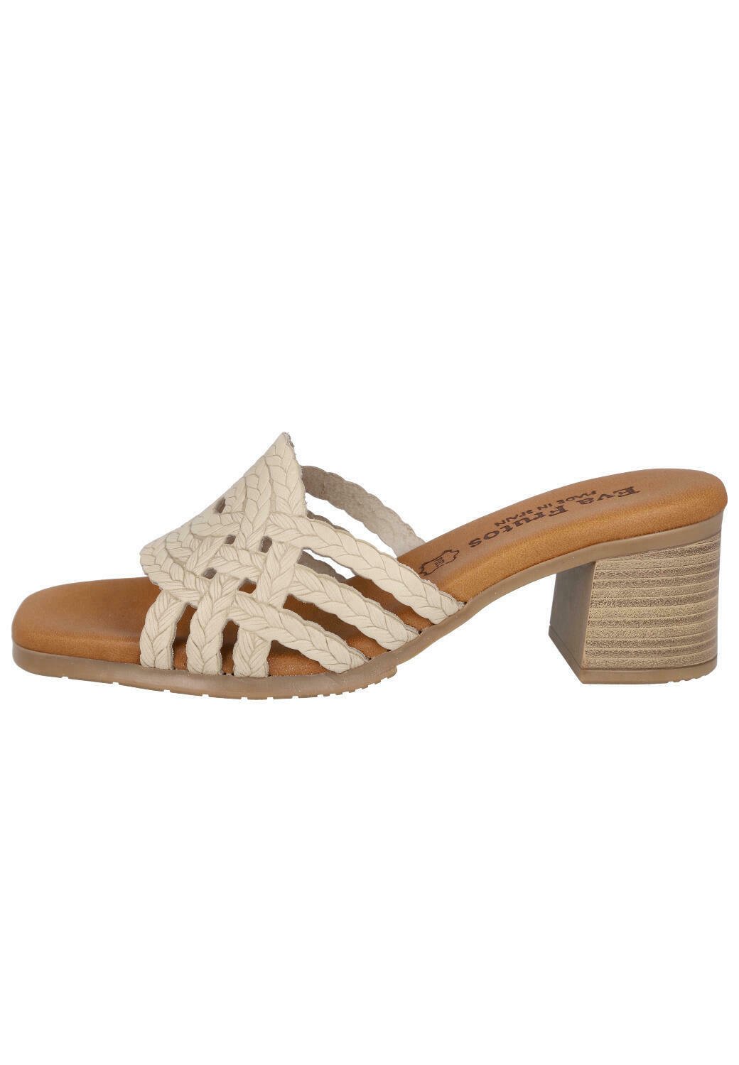 L&R Shoes Sandalias planas beige