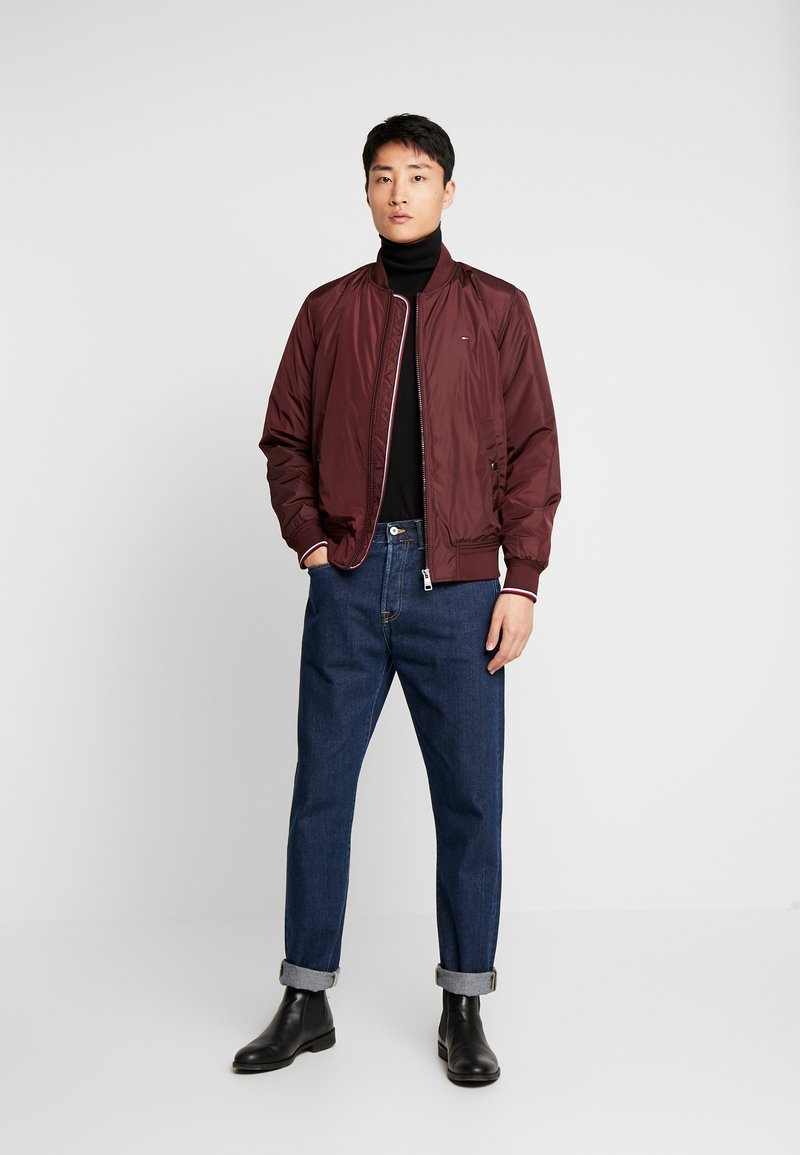 Tommy Hilfiger Padded Bomber Bomber Jacket Bordeaux Zalando De