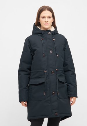 MARY HEART - Winter coat - navy off white
