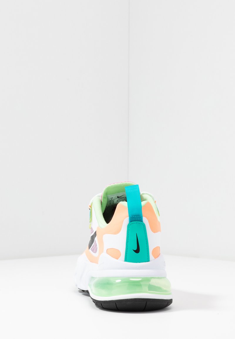 Nike Sportswear Air Max 270 React Sneaker Low Light Arctic Pink Black Orange Pulse White Vapor Green Oracle Aqua Pink Zalando De