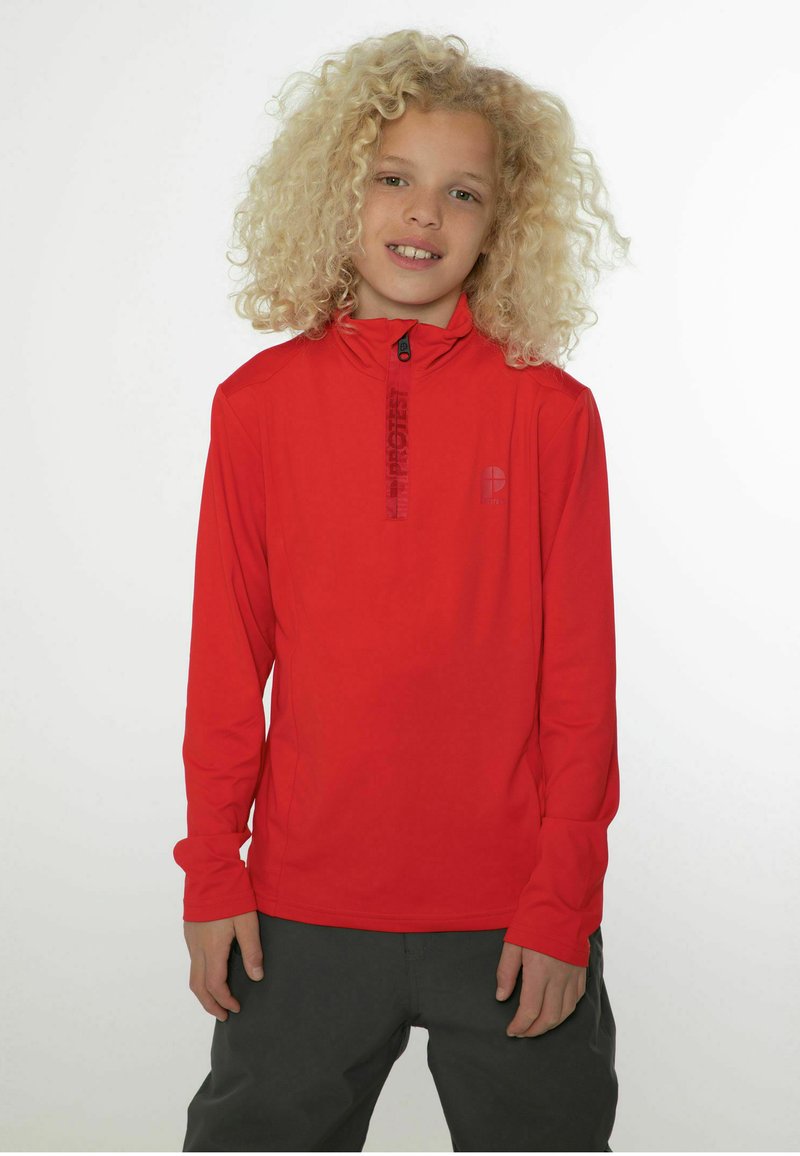 Protest WILLOWY  - Langarmshirt - mars red