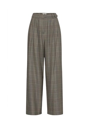 ICHI, IHLAITO PA - Pantalon classique - black toasted check