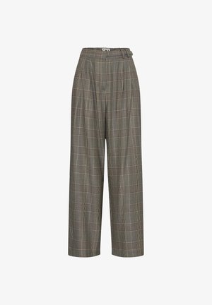 ICHI, IHLAITO PA - Pantalon classique - black toasted check