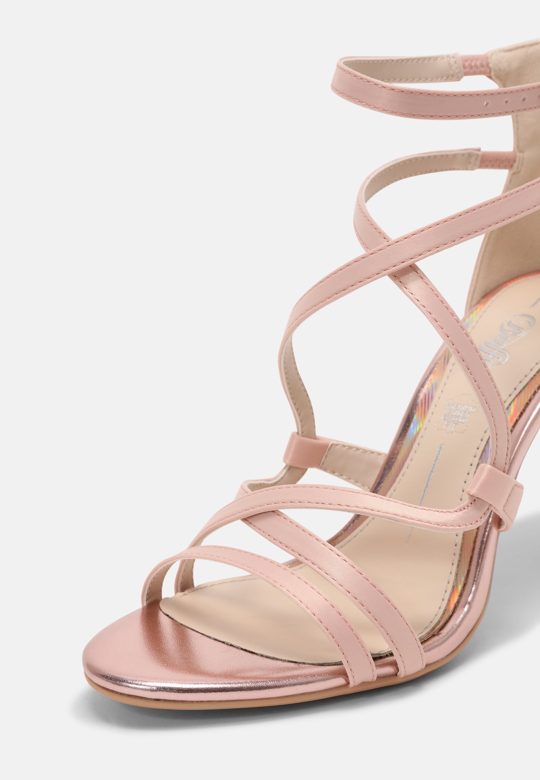 Buffalo CLAUDIA - Sandalias - blushed pink/rosa - Zalando.es