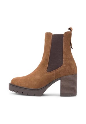 Stivaletti con plateau - brown/dark brown