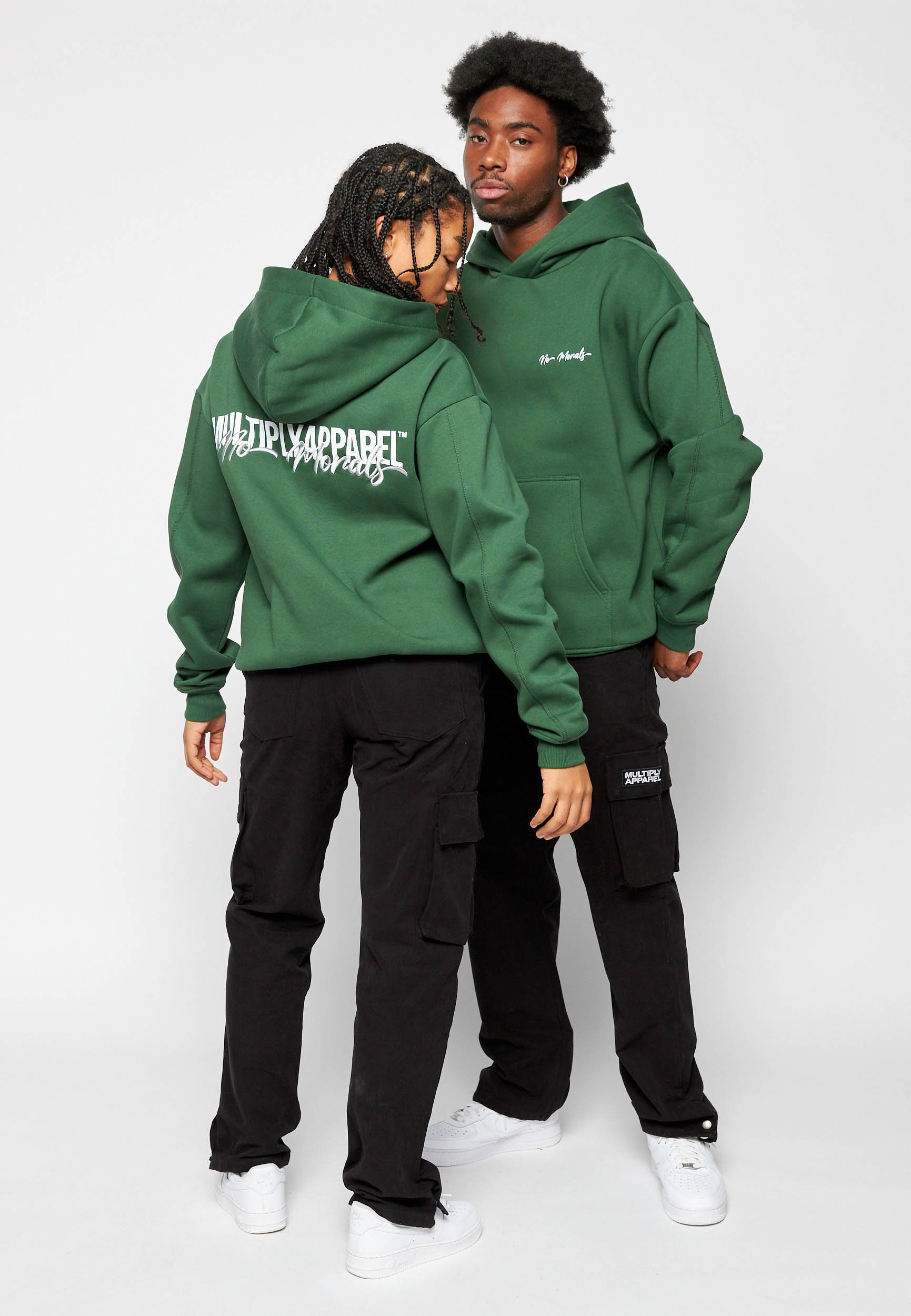 Hoodie dark green