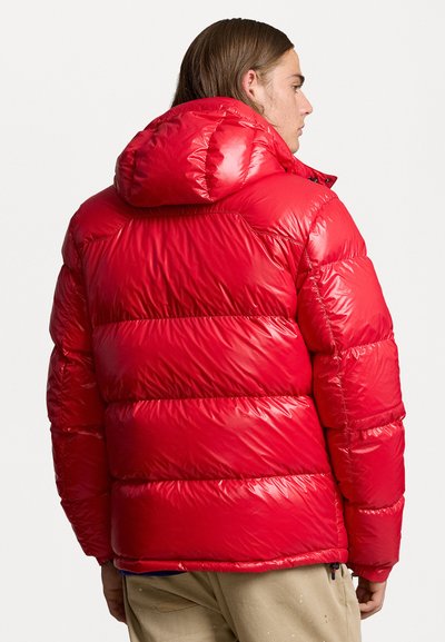 Polo Ralph Lauren THE GORHAM GLOSSED DOWN JACKET - Jakna ispunjena paperjem - red glossy