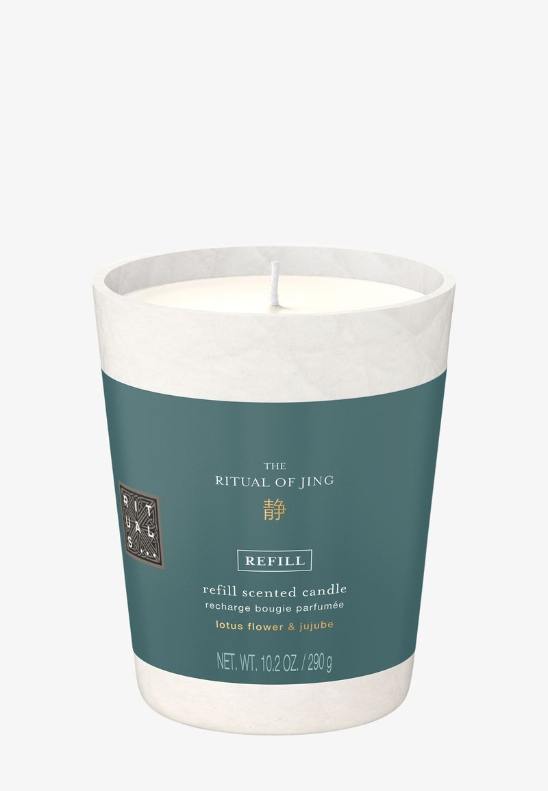 Rituals - SCENTED CANDLE REFILL - THE RITUAL OF JING - SUBTLE FLORAL - JUJUBE & LOTUS - Bougie parfumée, Agrandir