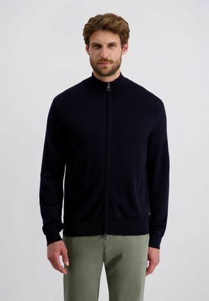 STRICK - Sweater met rits - blau
