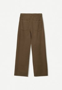 FLOWING WITH DARTS - Jeans Relaxed Fit - dark brown