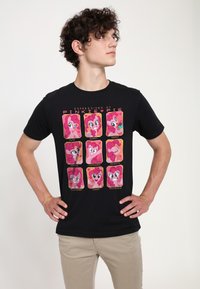 Henry Tiger MY LITTLE PONY PINKIE PIE FACES - Camiseta estampada - black