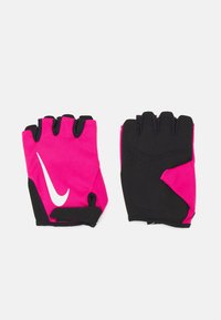 Unselected, vivid pink/black/white