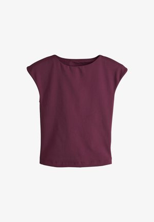 Next, REGULAR FIT - ACTIVE SPORTS HIDDEN SUPPORT BRA TOP - Lihtne T-särk - plum purple
