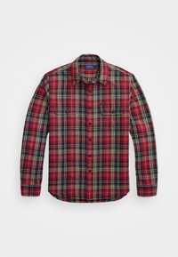 CLASSIC FIT PLAID OXFORD WORKSHIRT - Majica - red/black