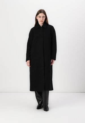 Calvin Klein Jeans LONG COAT - Classic coat - black