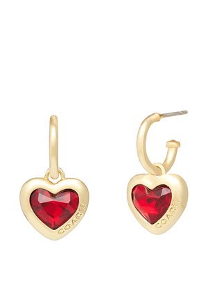 Coach HEART HUGGIES - Pendientes - red