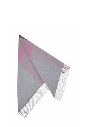 TRIANGLE CHECKS - Halsdoek - rosa