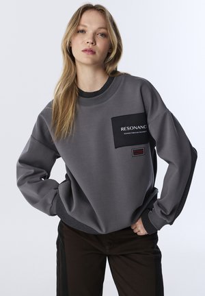 COLORBLOCK - Sweater - grey