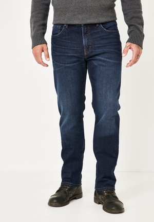 LANGLEY MIT STRETCH - Jeans Straight Leg - medium stone