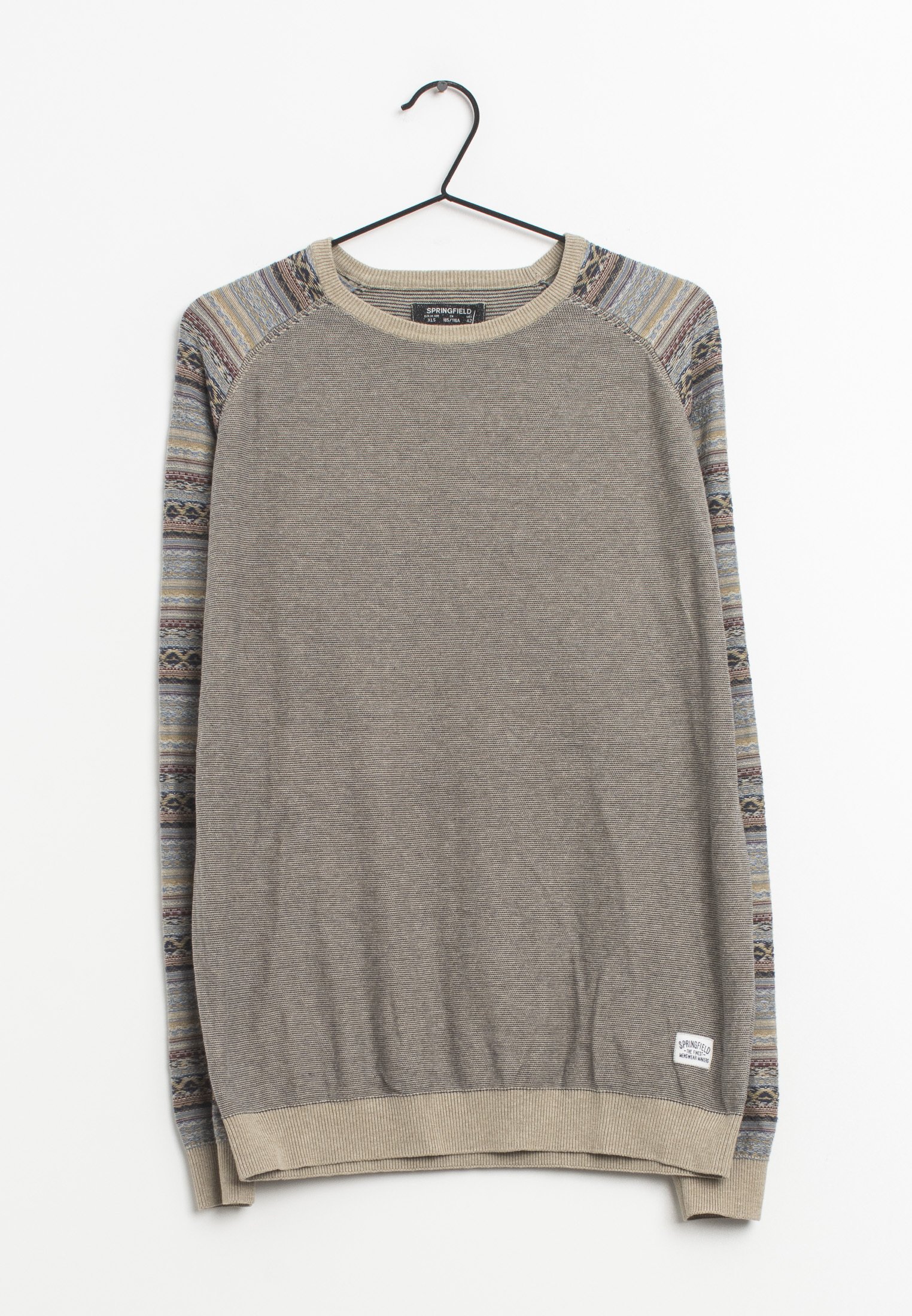 Springfield Jersey de punto - beige - Zalando.es