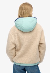 Superdry & Co VINTAGE HOODED - Veste polaire - vintage ecru