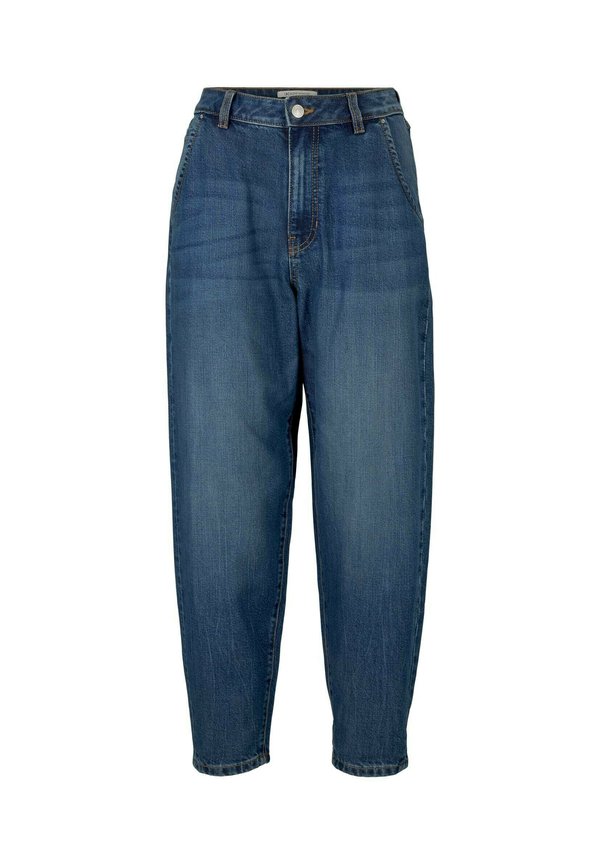 BARREL MOM VINTAGE MIDDLE BLUE - Mom Jeans3