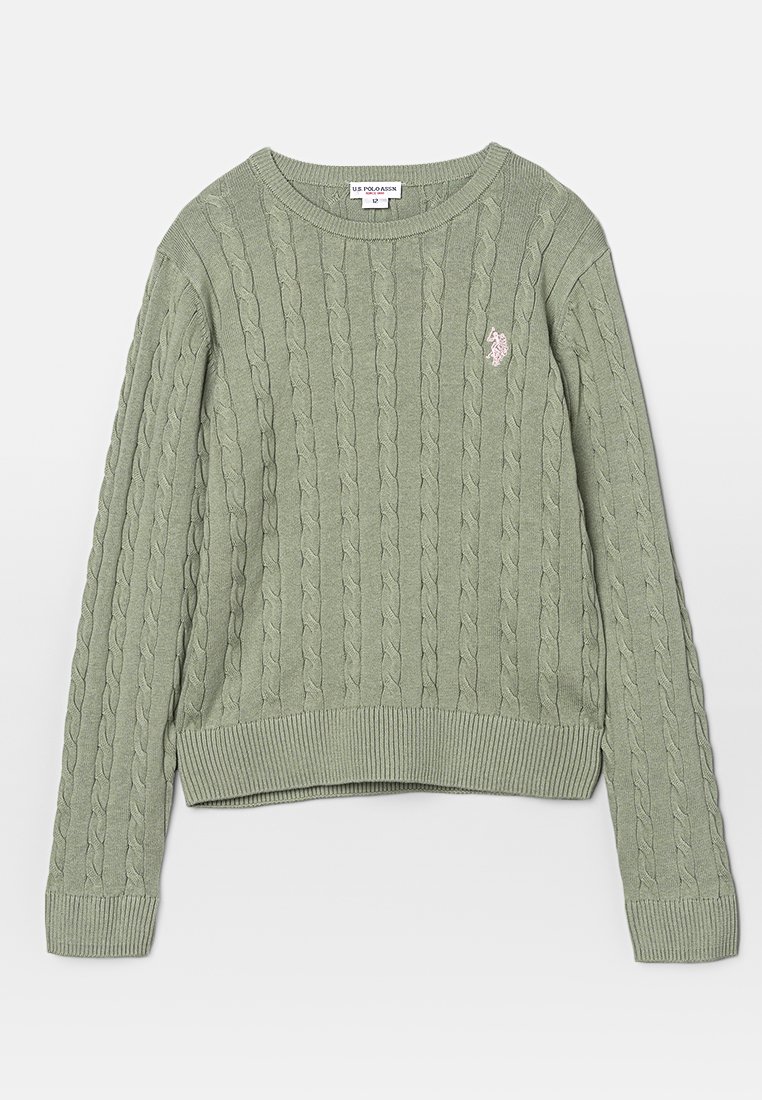 U.S. Polo Assn. Trui lichtgroen U.S. Polo Assn. Trui lichtgroen