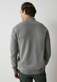 Next PREMIUM ZIP NECK  - Džemperis - Grey