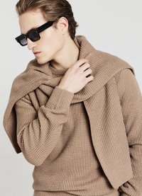Calliope Strickpullover - tabacco melange