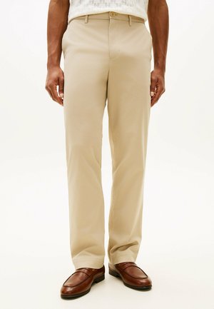 DOVER SIGNATURE TAPE   - Broek - sandalwood