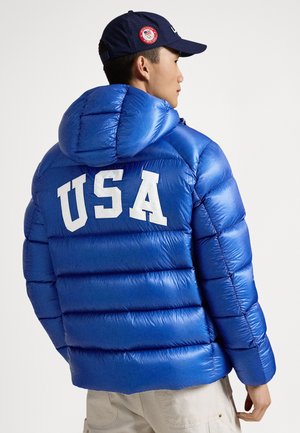 OLYMPICS THE HAWTHORNE FLAG DOWN JACKET - Tollkabát - sapphire star