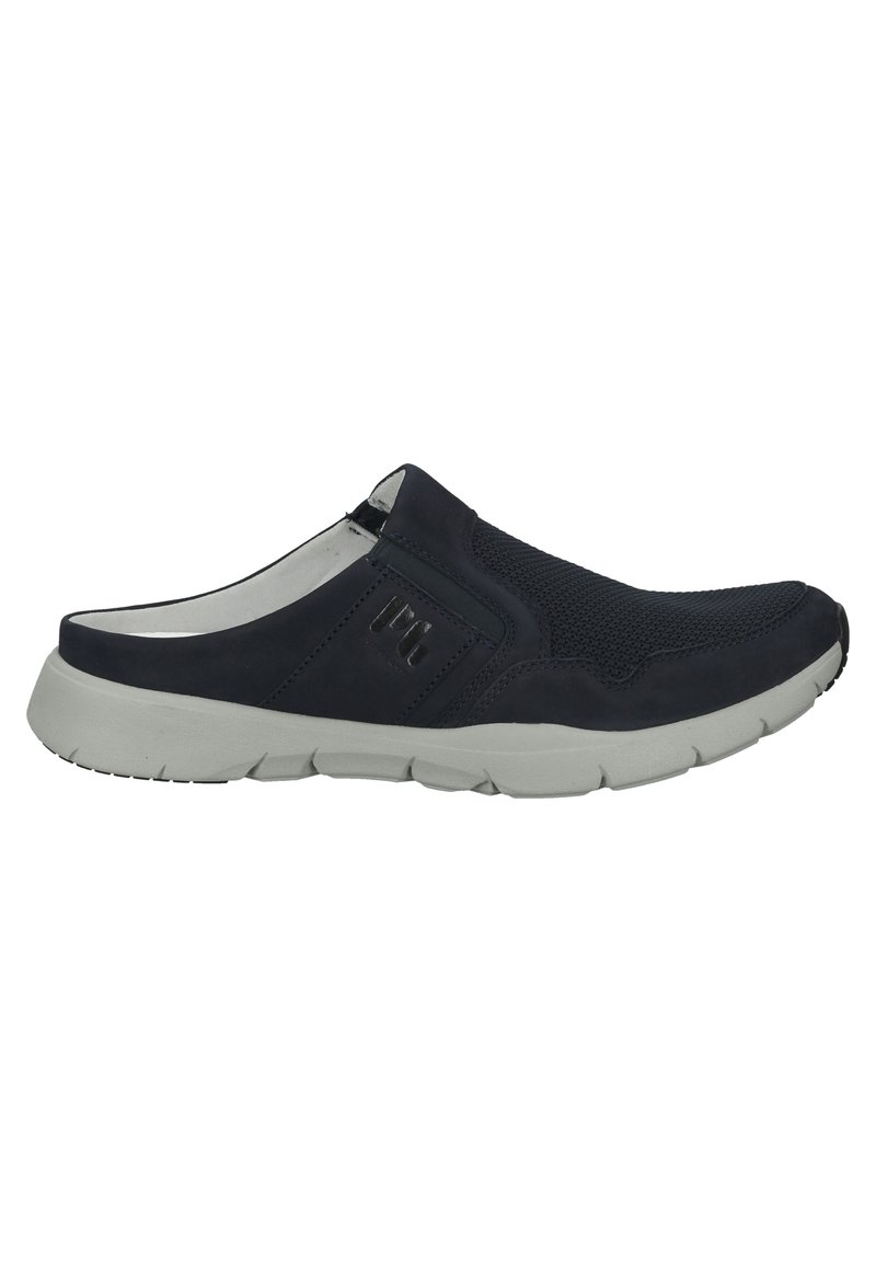 Herren Sandalen | Pius Gabor Pantolette flach dunkelblau/blau - UA29018 Herren Sandalen | Pius Gabor Pantolette flach dunkelblau/blau - UA29018