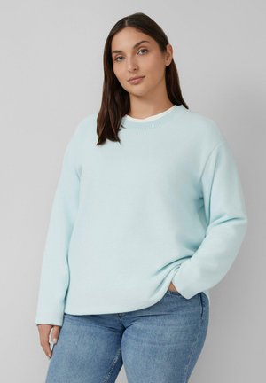 Longsleeve - azurblau