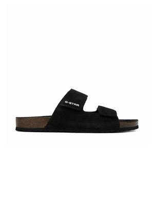 G-STAR, STAR RAW MEN'S FLIP-FLOPS BLACK - Pantofle - black