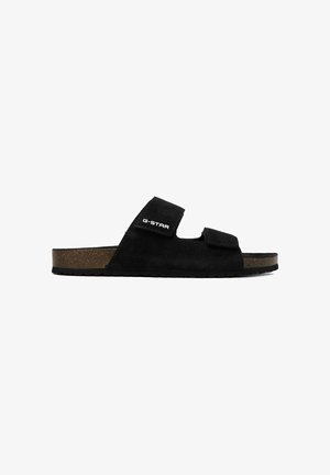 G-STAR, STAR RAW MEN'S FLIP-FLOPS BLACK - Pantofle - black