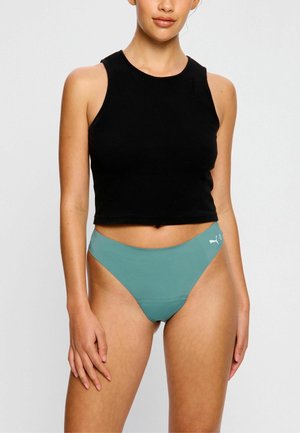 SEAMLESS PERIOD PANTY LIGHT FLOW X PUMA - Period underwear - sage green