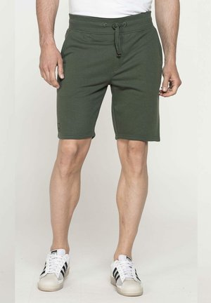 Carrera Jeans, REGULAR FIT SHORTS - Pantaloni sportivi - dark green