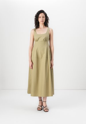 VMJUSTINE ANKLE DRESS - Denné šaty - beige