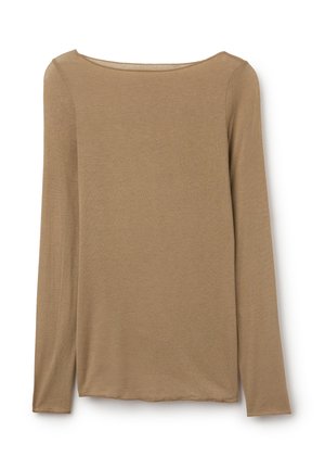 Intimissimi, ULTRALIGHT BOAT NECK - Camiseta de manga larga - brown