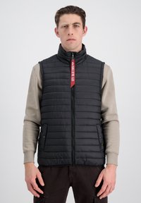 Alpha Industries - PUFFER - Veste - black Miniatūras attēls 1