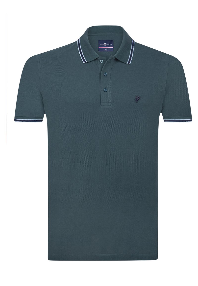Herren T-Shirts basic | Denim Culture Poloshirt grün - HE81067 Herren T-Shirts basic | Denim Culture Poloshirt grün - HE81067