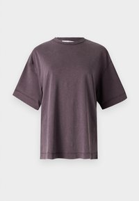 SLFDIA OVERSIZED TEE - Jednoduché tričko - plum perfect
