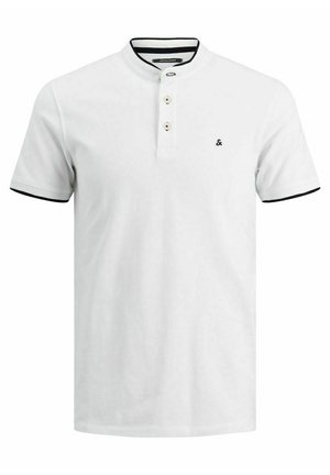 Jack & Jones, JJEPAULOS MAO POLO SS NOOS - Camiseta básica - white